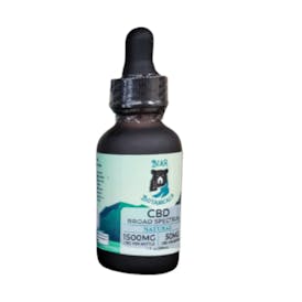 Bear Botanicals Broad Spectrum CBD 1,500mg Tincture 30ml
