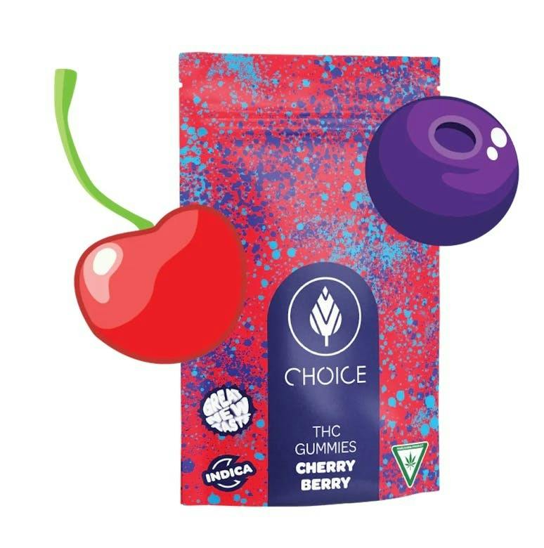 Choice - Gummies - Cherry Berry - Indica
