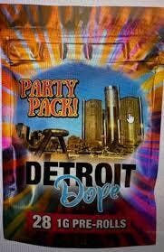 Detroit Dope - Pre-Roll OZ Pack - Permanent Cherries - 28G