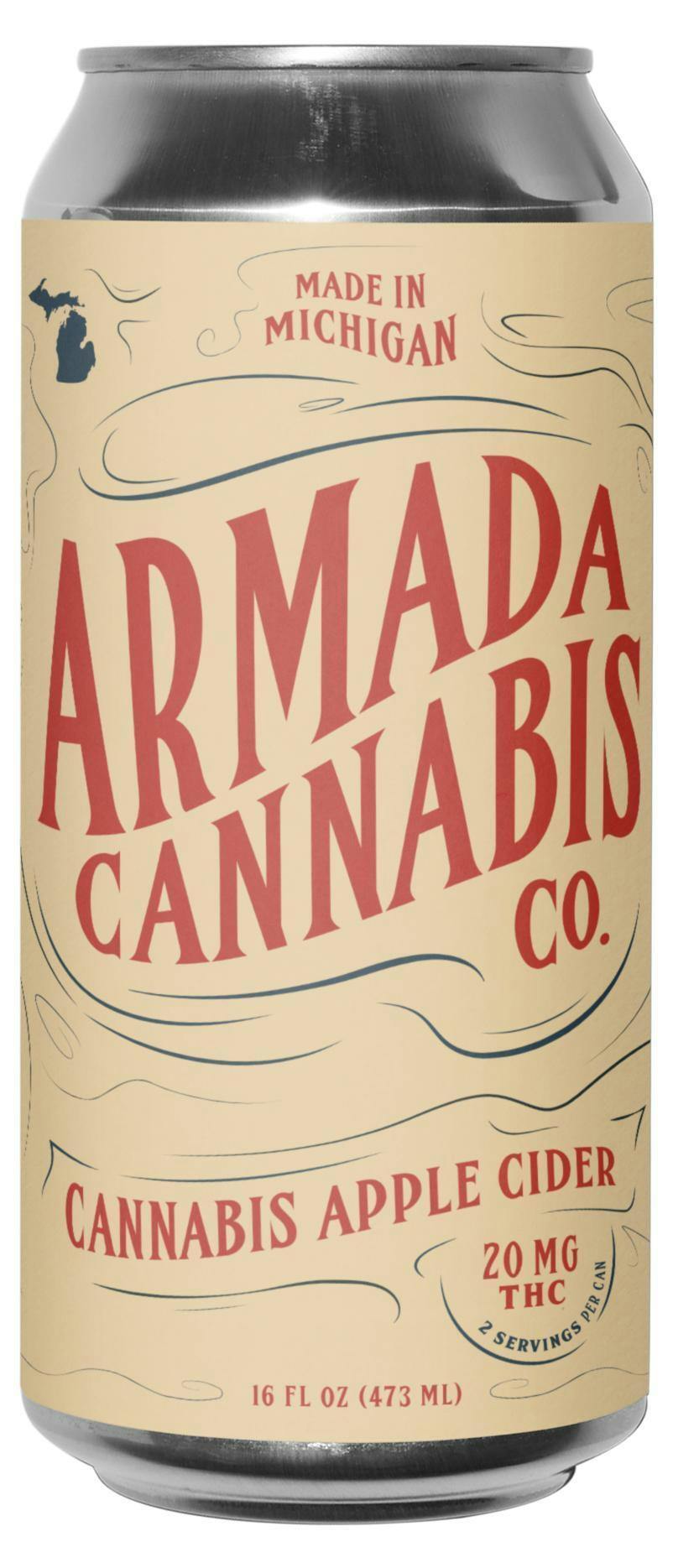 Armada Cannabis Co - Beverage - Sparkling Sweet Apple