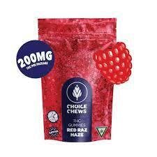 Choice - Gummies - Red Raz Haze - Sativa