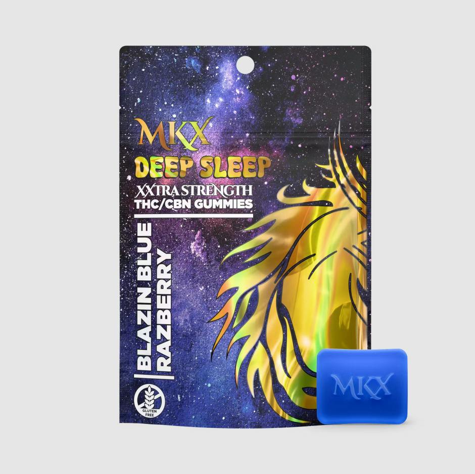 MKX - Gummies - Deep Sleep - Blue Razz - 200MG