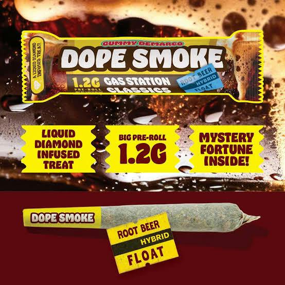 Dope Smokes - Infused Pre-Roll - Rootbeer Float - 1.2G