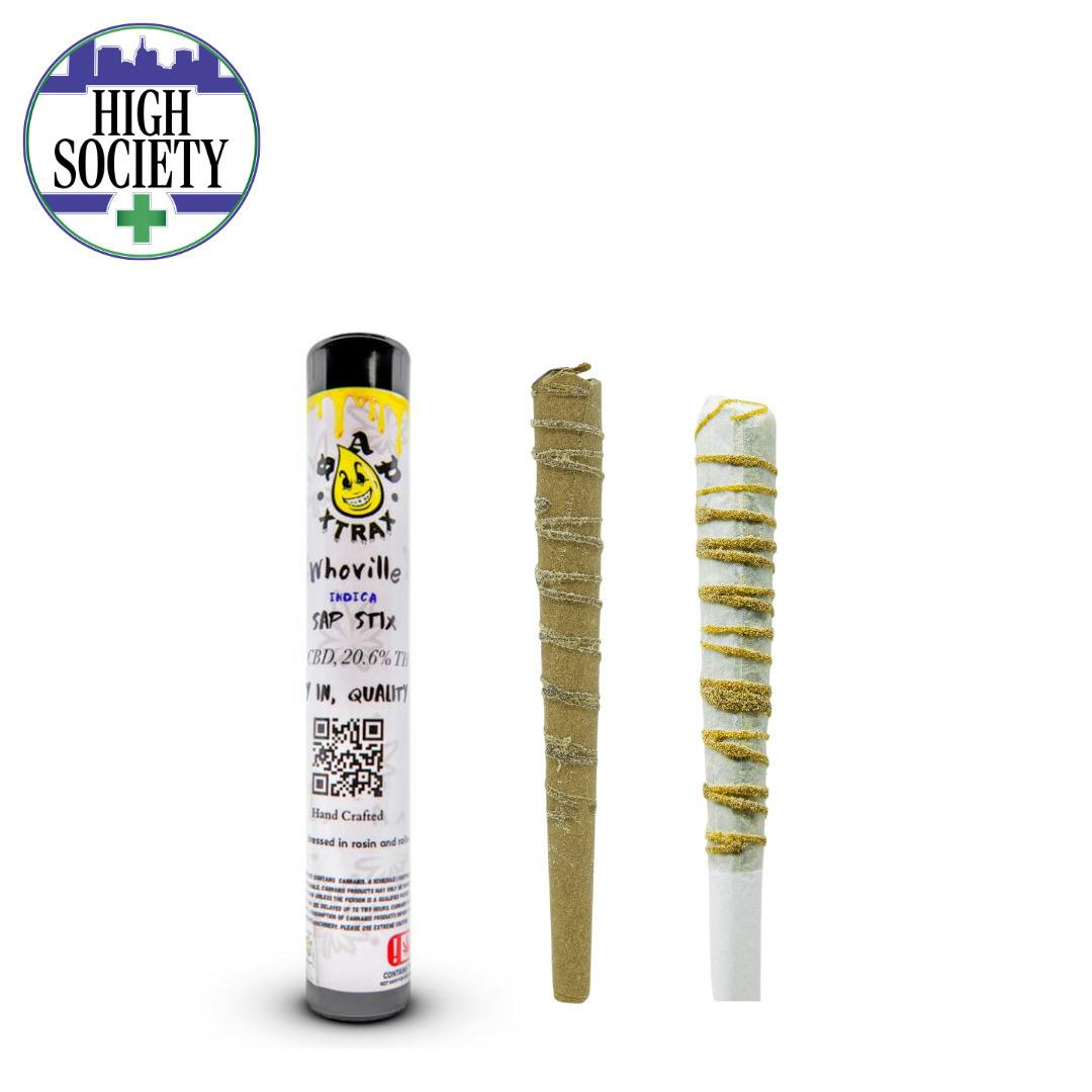 Sap Stix 1g Bubble Hash Pre-Roll - Maple Bacon
