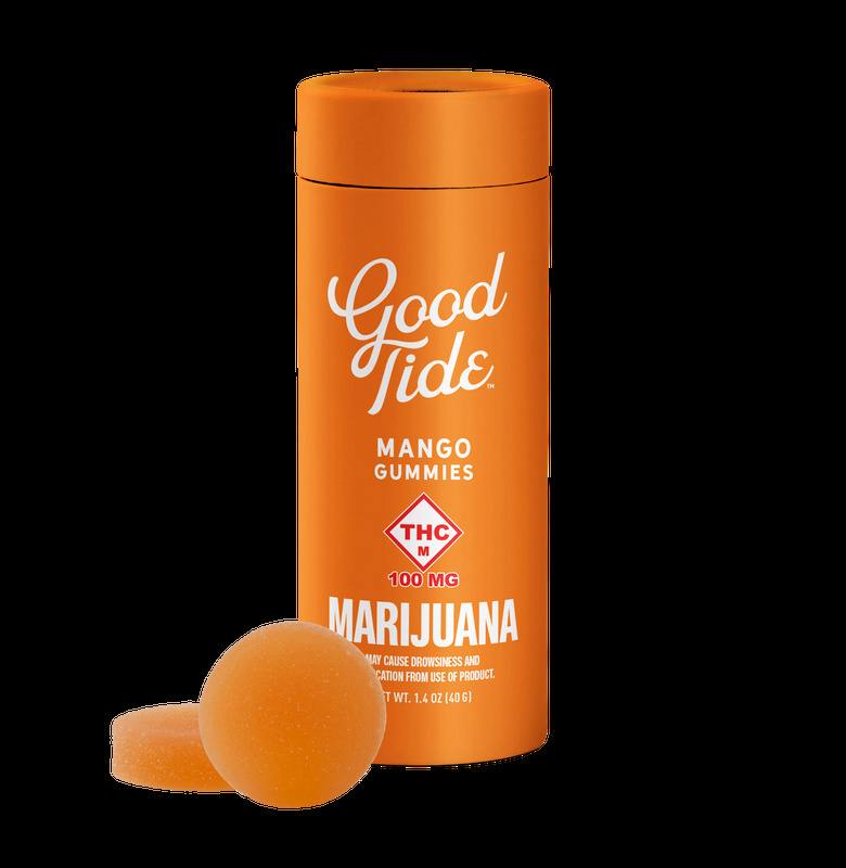 Good Tide: Rosin Gummies | Mellow Mango | 100mg | 10pk