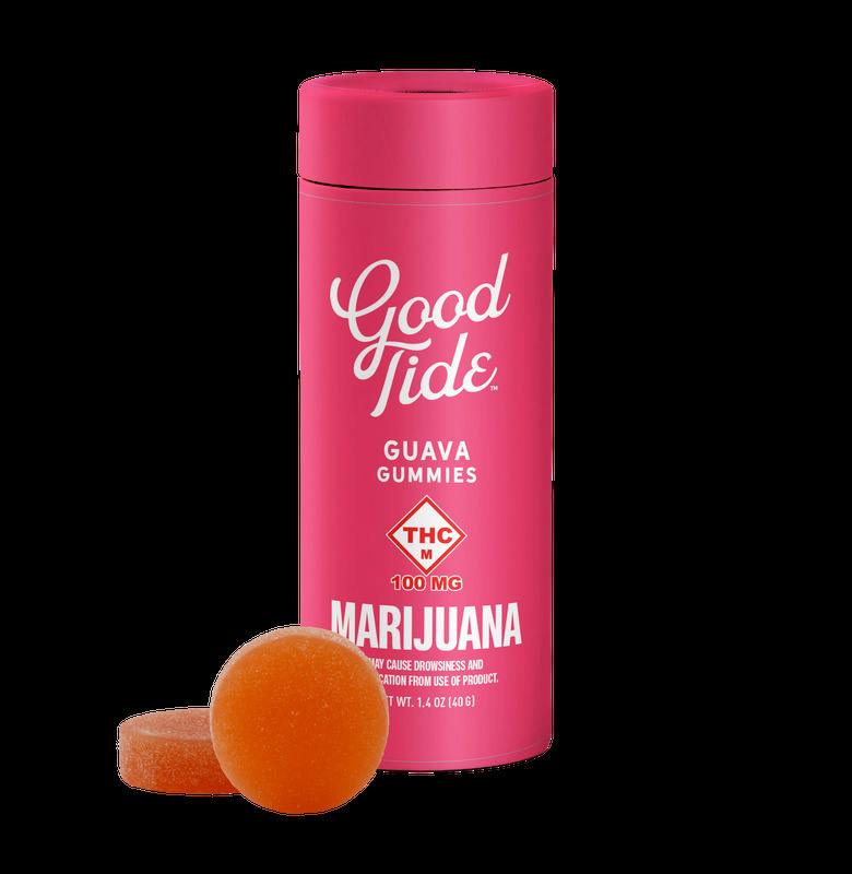 Good Tide: Rosin Gummies | Balanced Guava | 100mg | 10pk