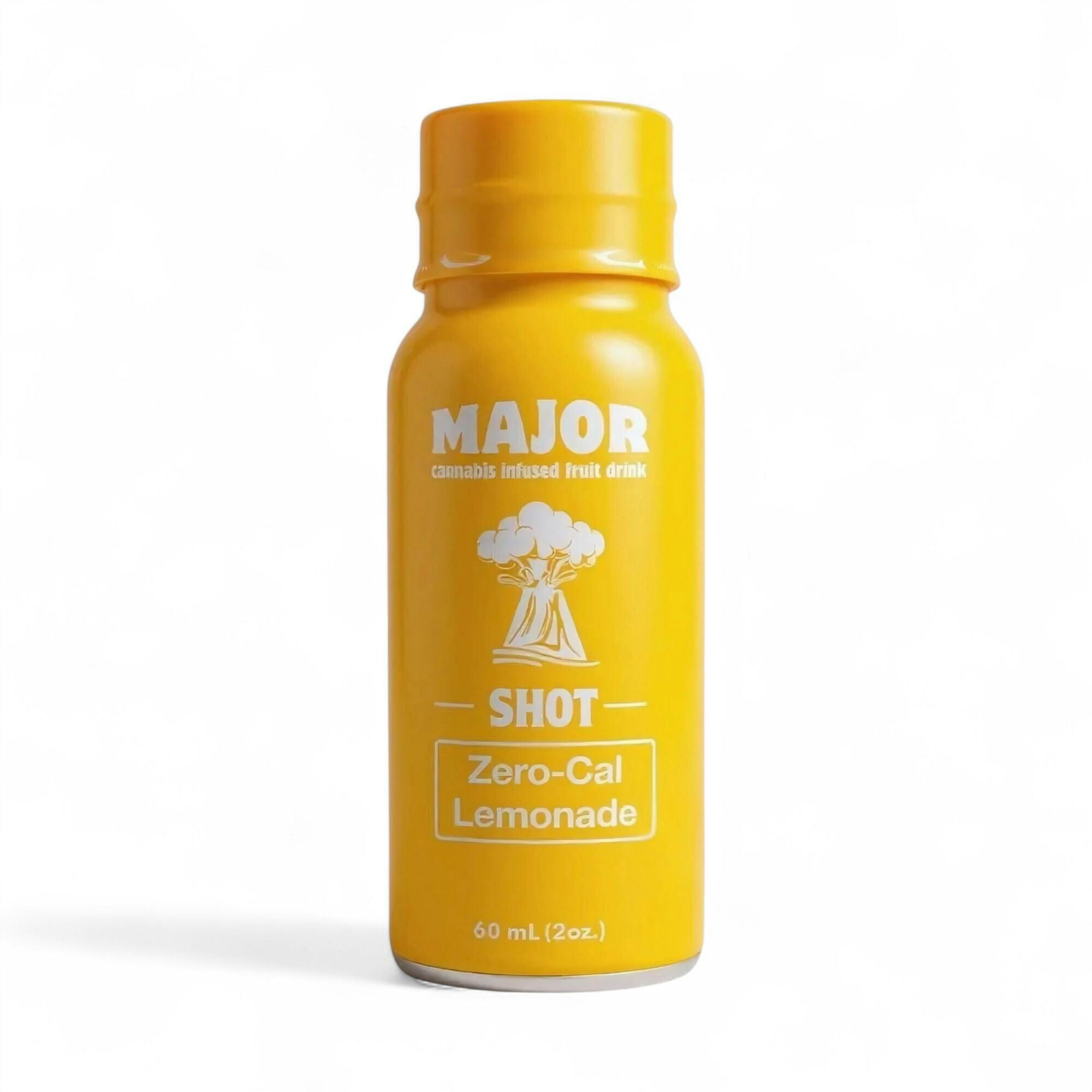 Major: Infused Beverage | Sugar Free Lemonade | Shot