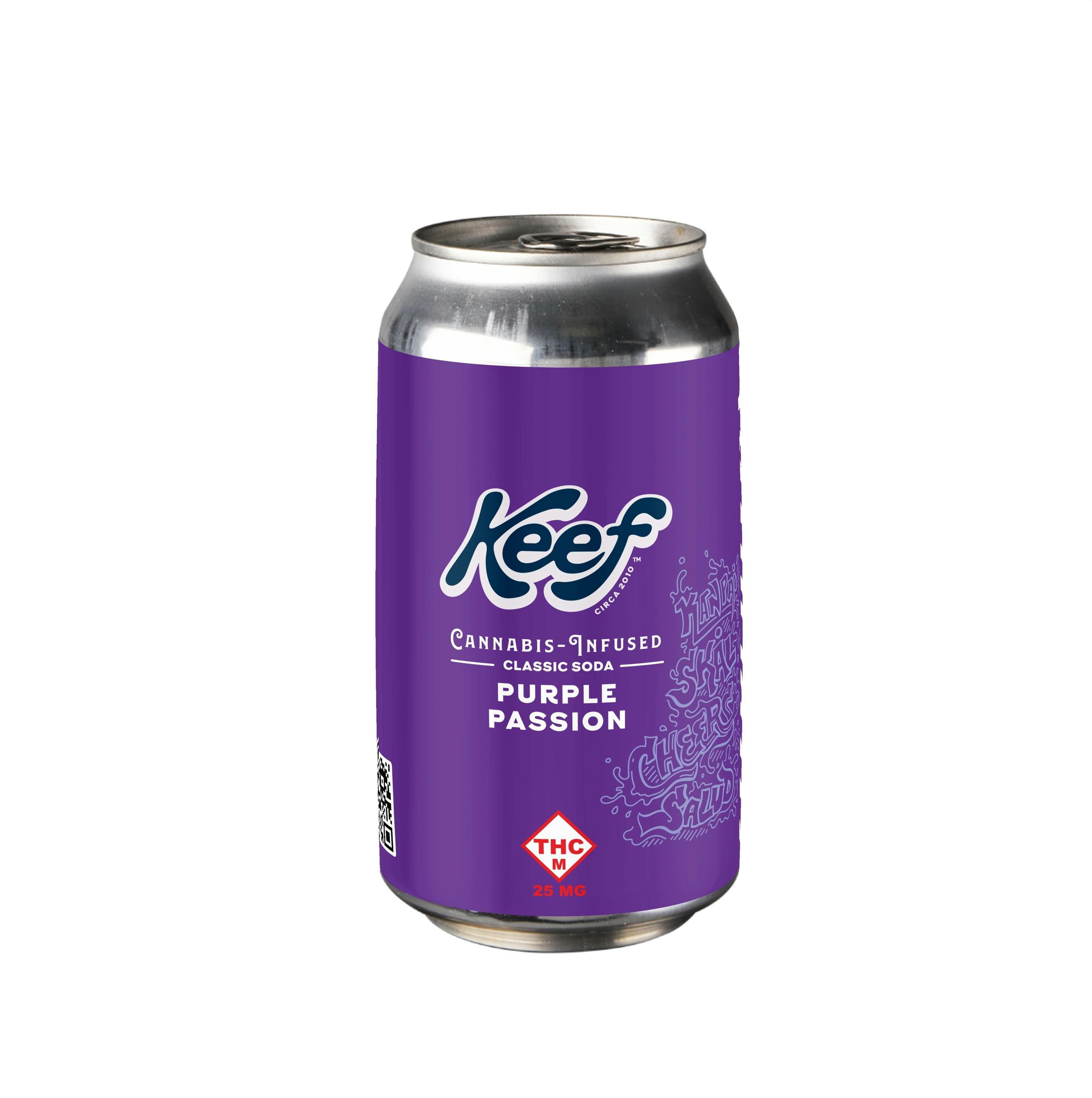 Keef: Infused Beverage | Purple Passion | 25mg