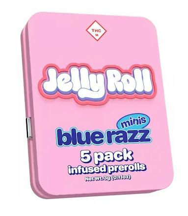 Jelly Roll: Infused Pre-Roll Pack | Bubble Gum | 0.6g ea | 5pk
