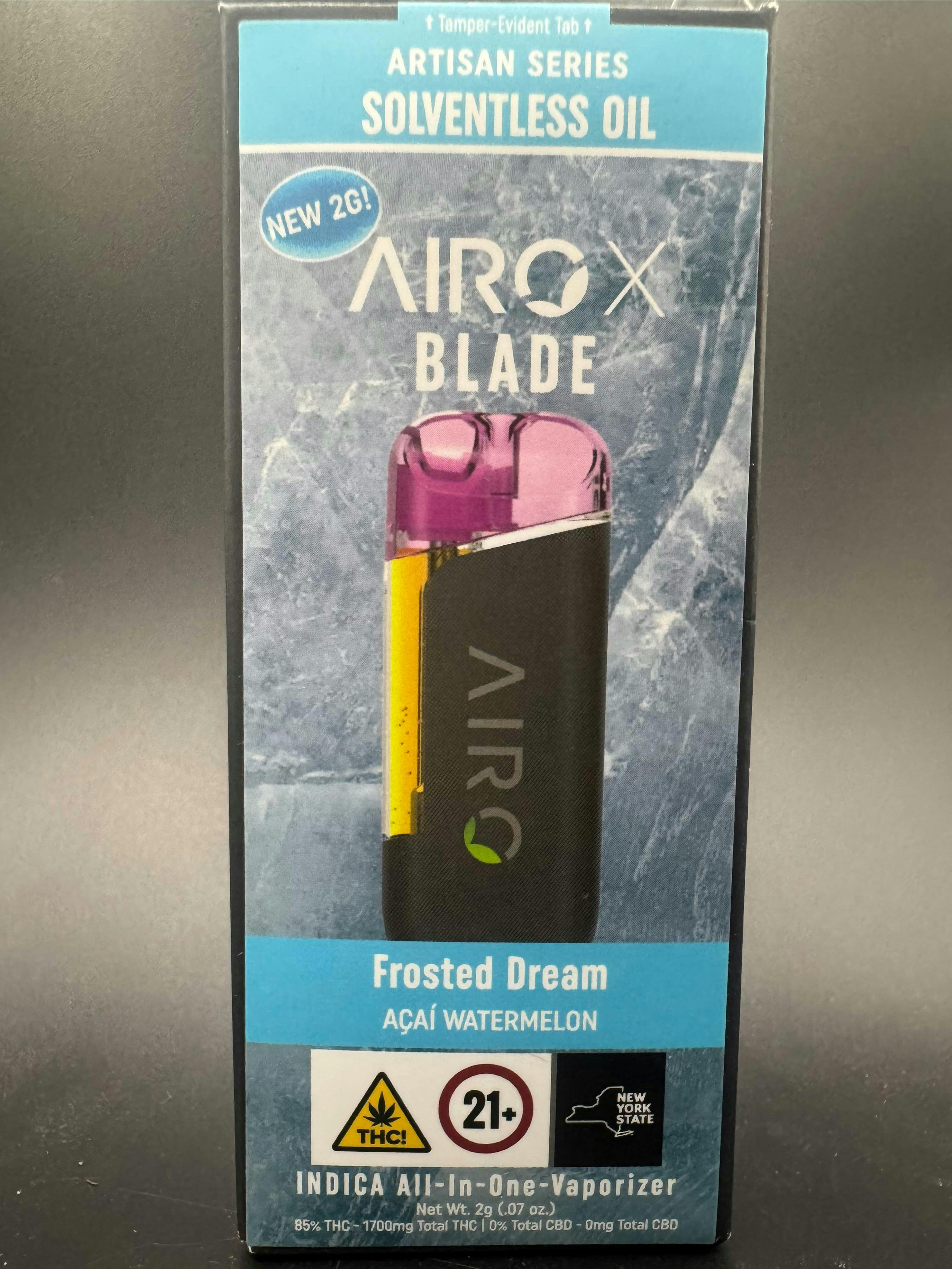 Frosted Dream - Solventless Oil Disposable Vape - 2g