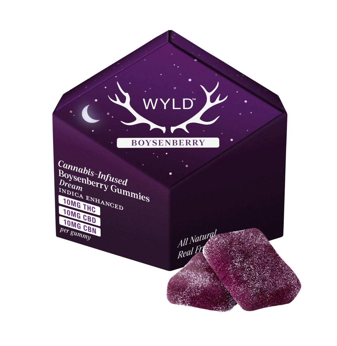 Gummy 10pk | Boysenberry 1:1:1 THC:CBD:CBN