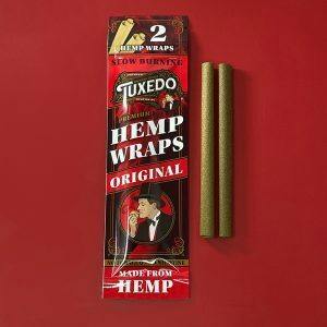 Papers | Tuxedo Original Hemp Wraps 2pk at Bud City NJ