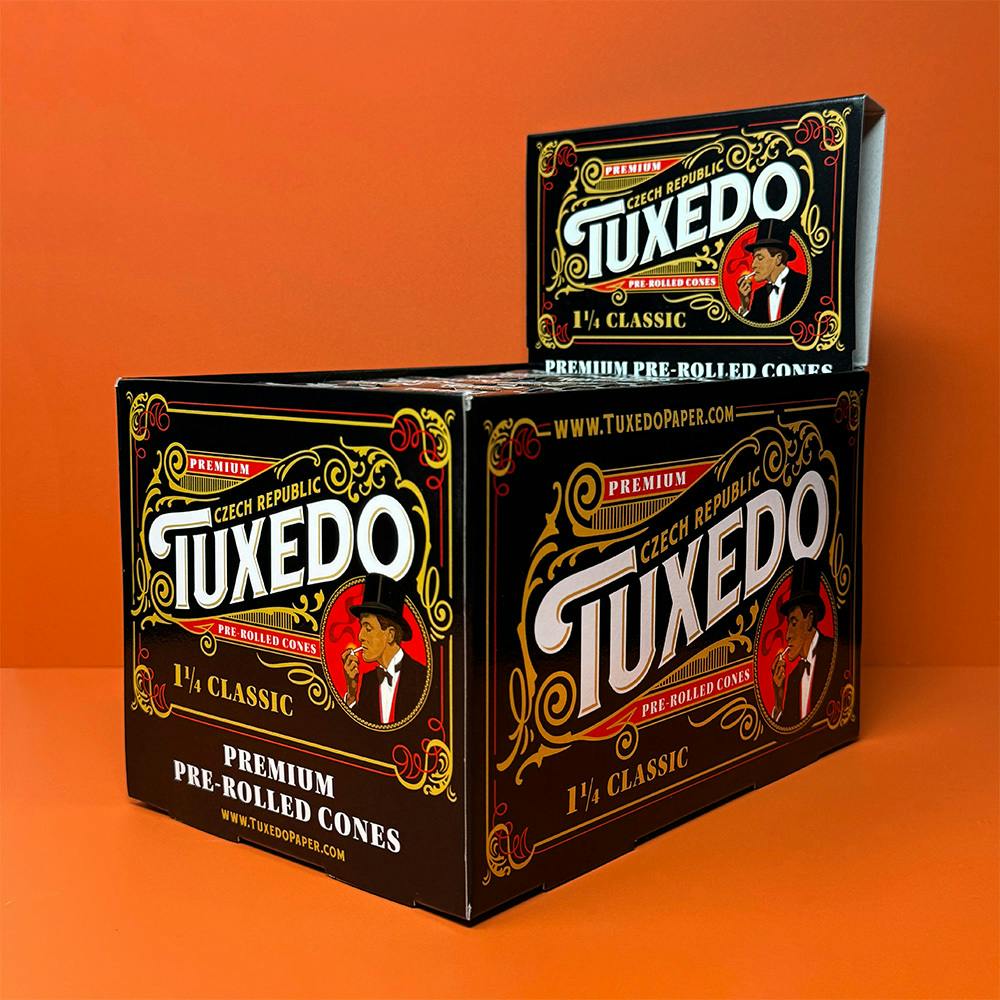 Papers | Tuxedo Classic Pre-Roll Cone 6pk (1 1/4") at Bud City NJ