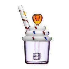 Glass | Goody Glass | Sprinkle Cupcake Bubbler
