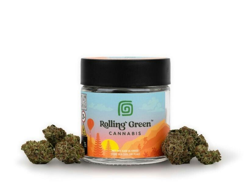 Rolling Green - Gatorade 3.5g | Sativa-Leaning Hybrid | 32.1% THC
