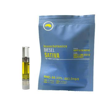 Bison Botanics - Pineapple Express 1g | Sativa | 92.6% THC