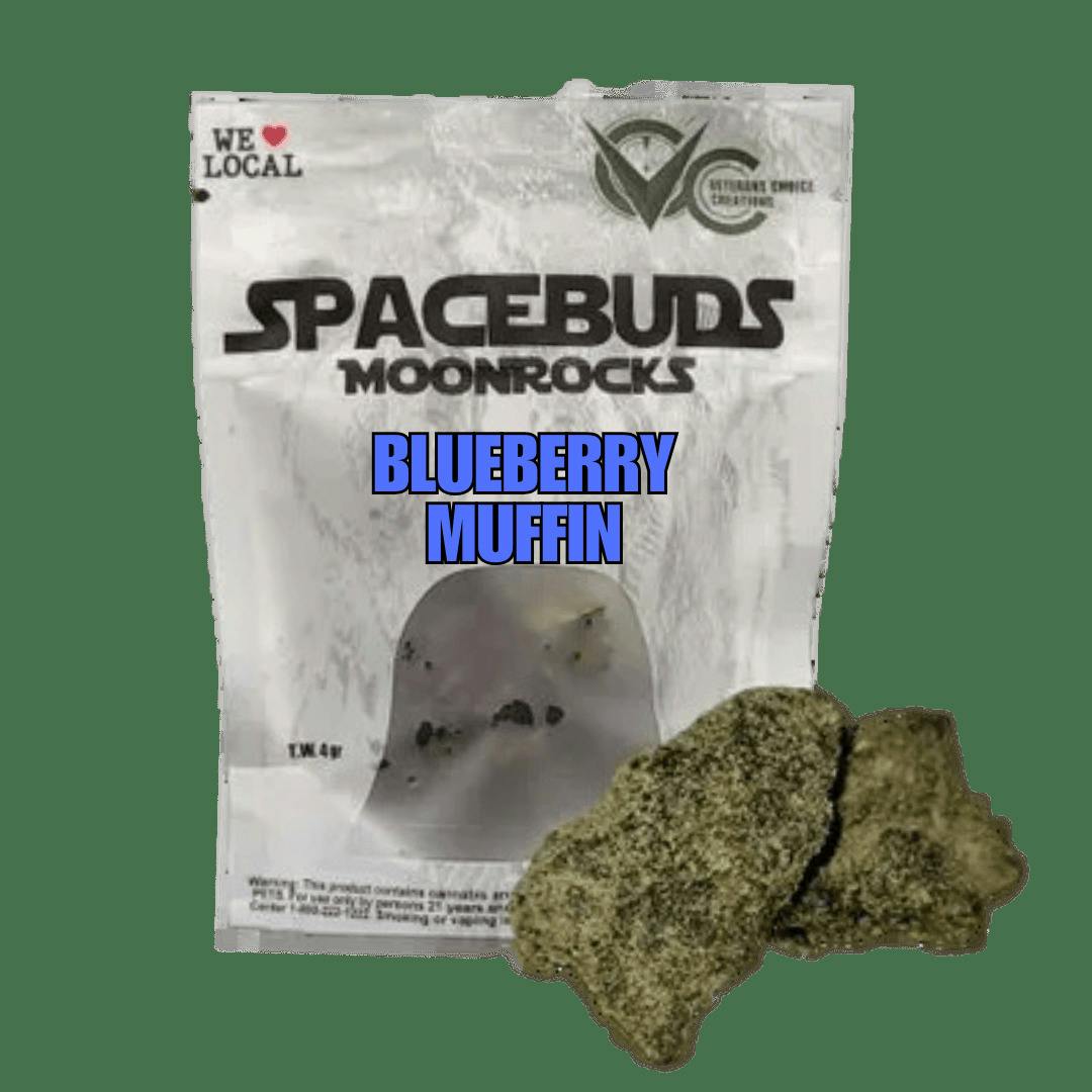 B Side - Blueberry Muffin Moonrocks 4g | Indica | 50.3% THC