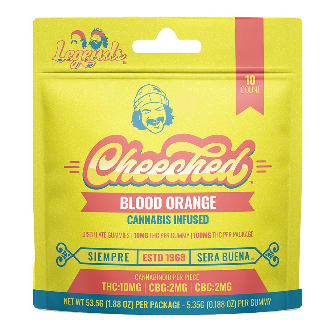 Cheeched Gummies 100 MG Blood Orange 10:2:2