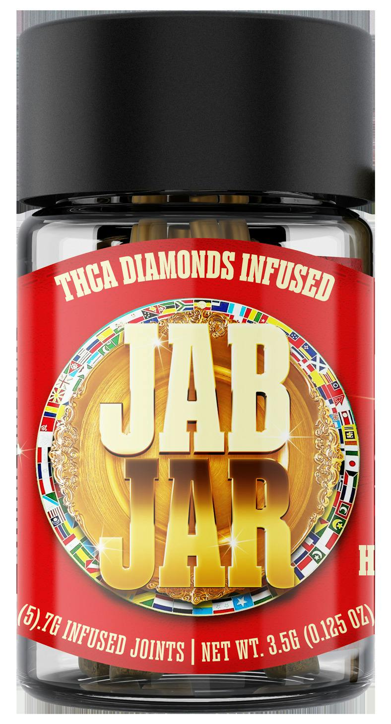 Tyson Jab Jar Infused Prerolls .7g Hybrid 5pk