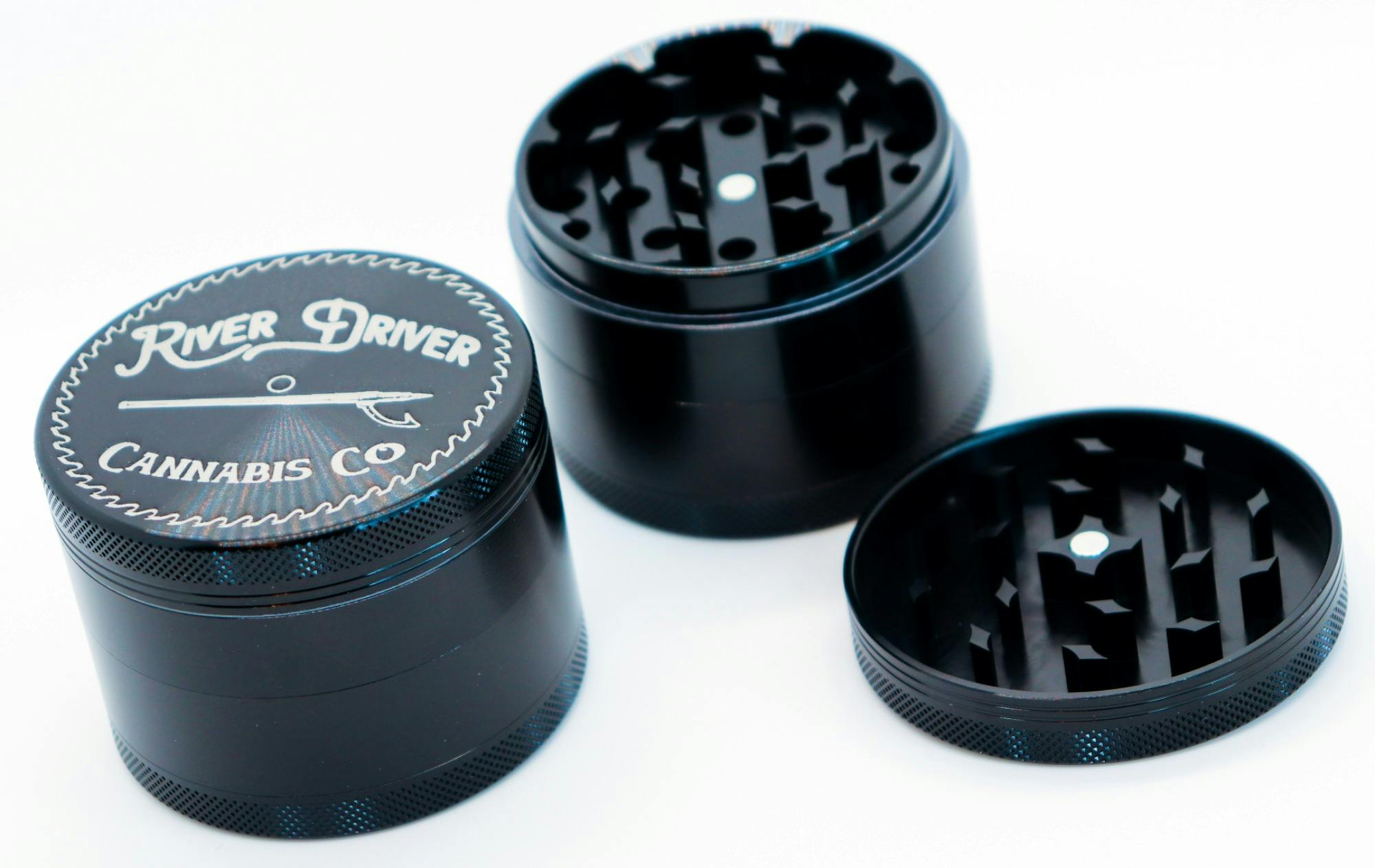 Black Aluminum Herb Grinder