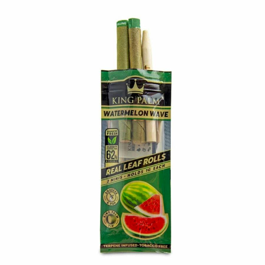 Watermelon Wave Terps Mini Pre-Rolls by King Palm 2 Pack