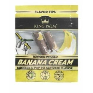 Flavoured Terpene Filters by King Palm - Banana Cream