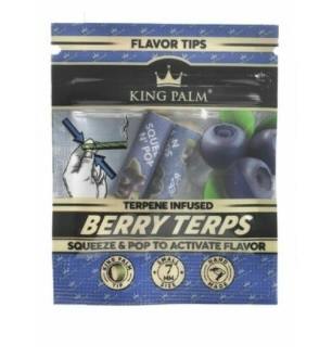 Flavoured Terpene Filters by King Palm - Berry Terps