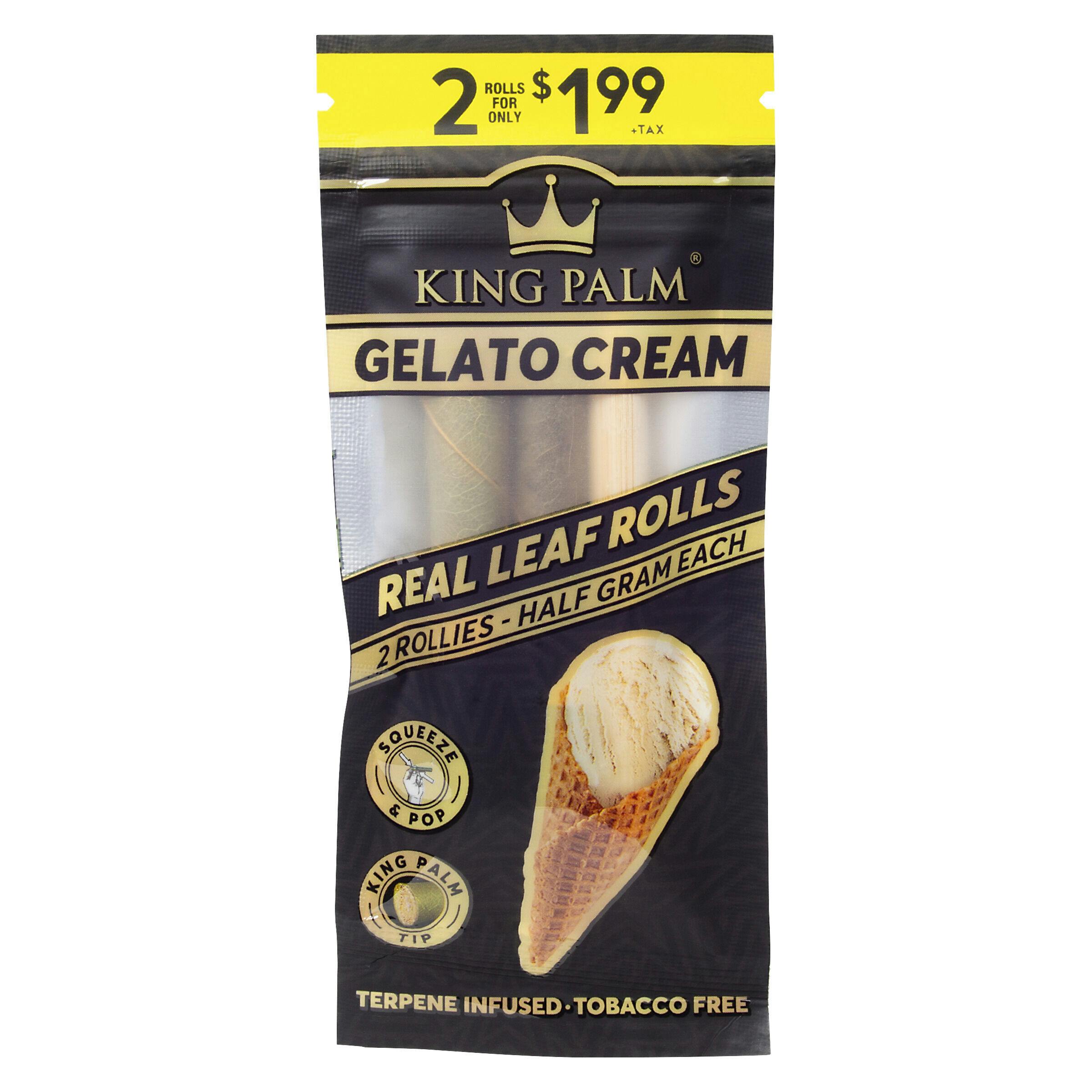 King Palm - Gelato Cream Rollie 2 Pack