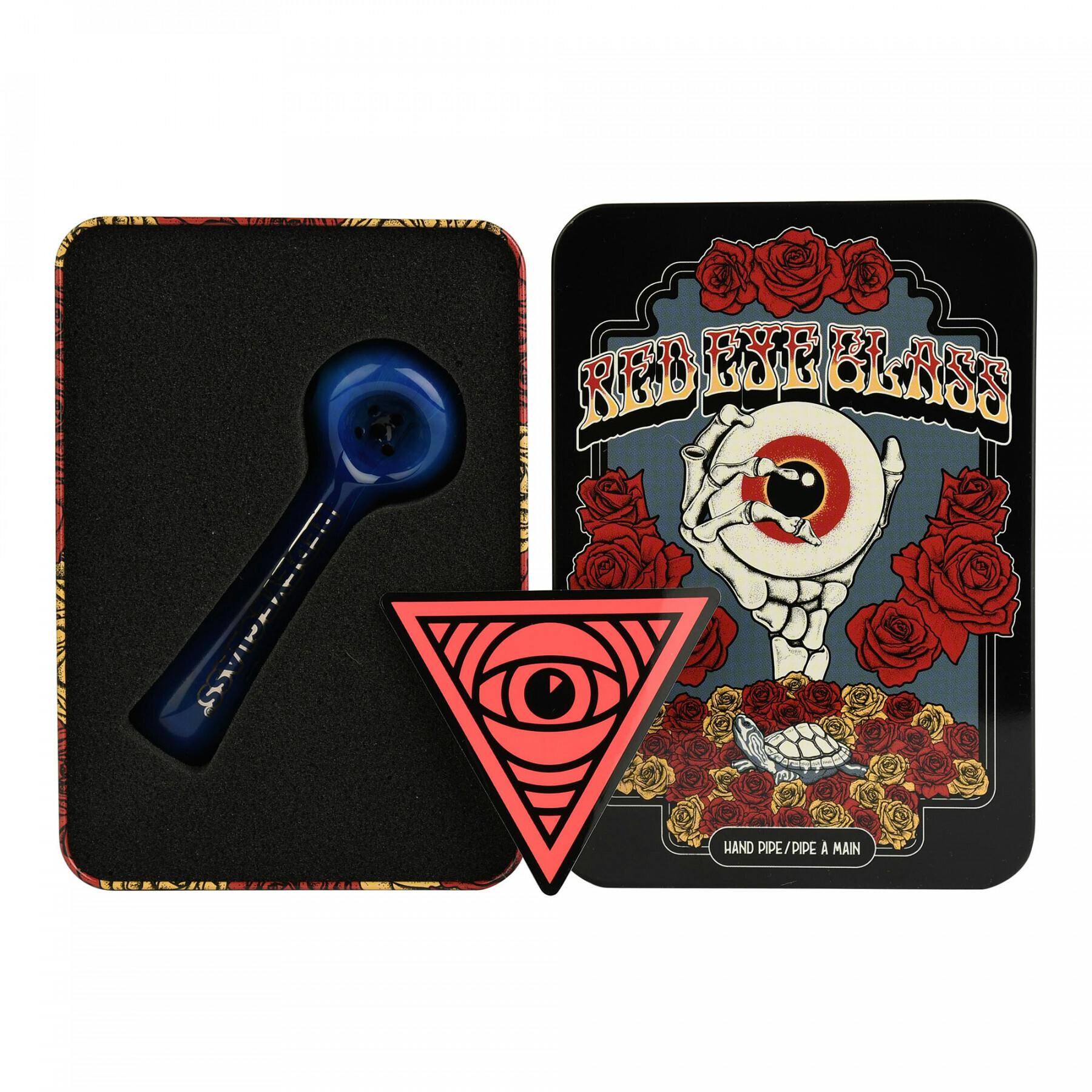 4.5" Hand Pipe With Tin Box