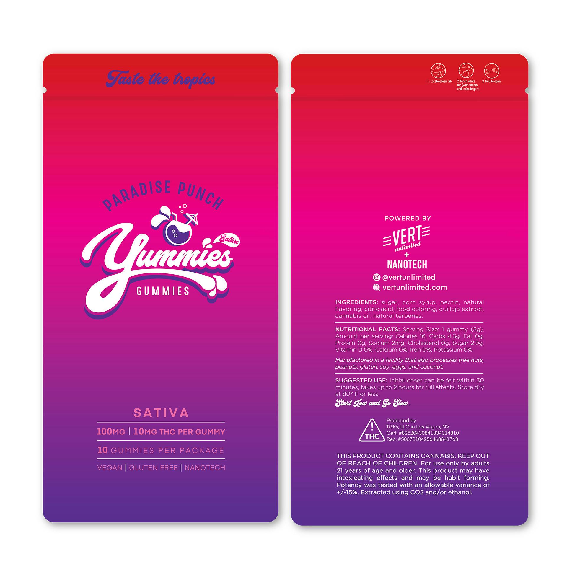 Gummies - Paradise Punch (S)