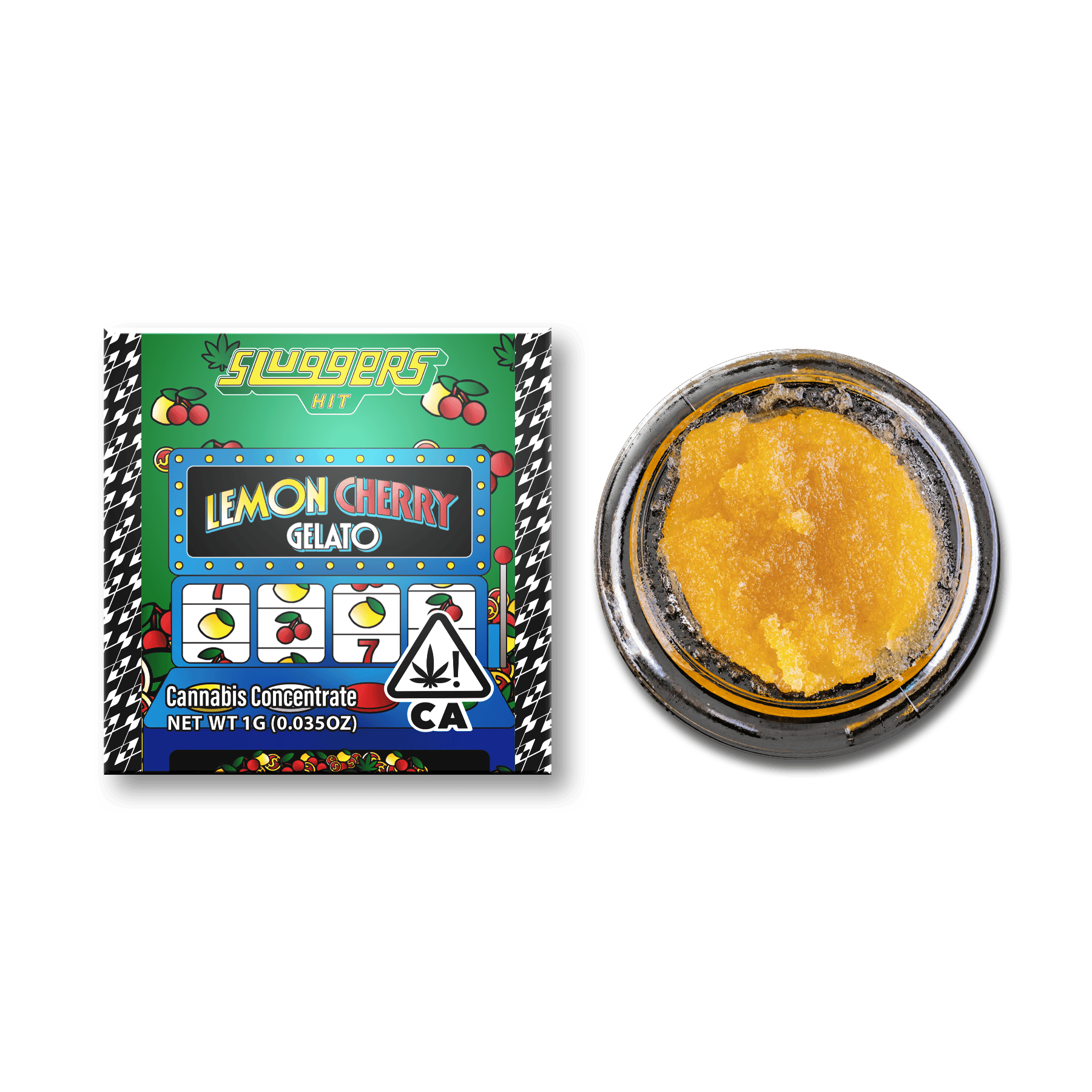 SLUGGERS - LIVE RESIN SAUCE - LEMON CHERRY GELATO - 1G