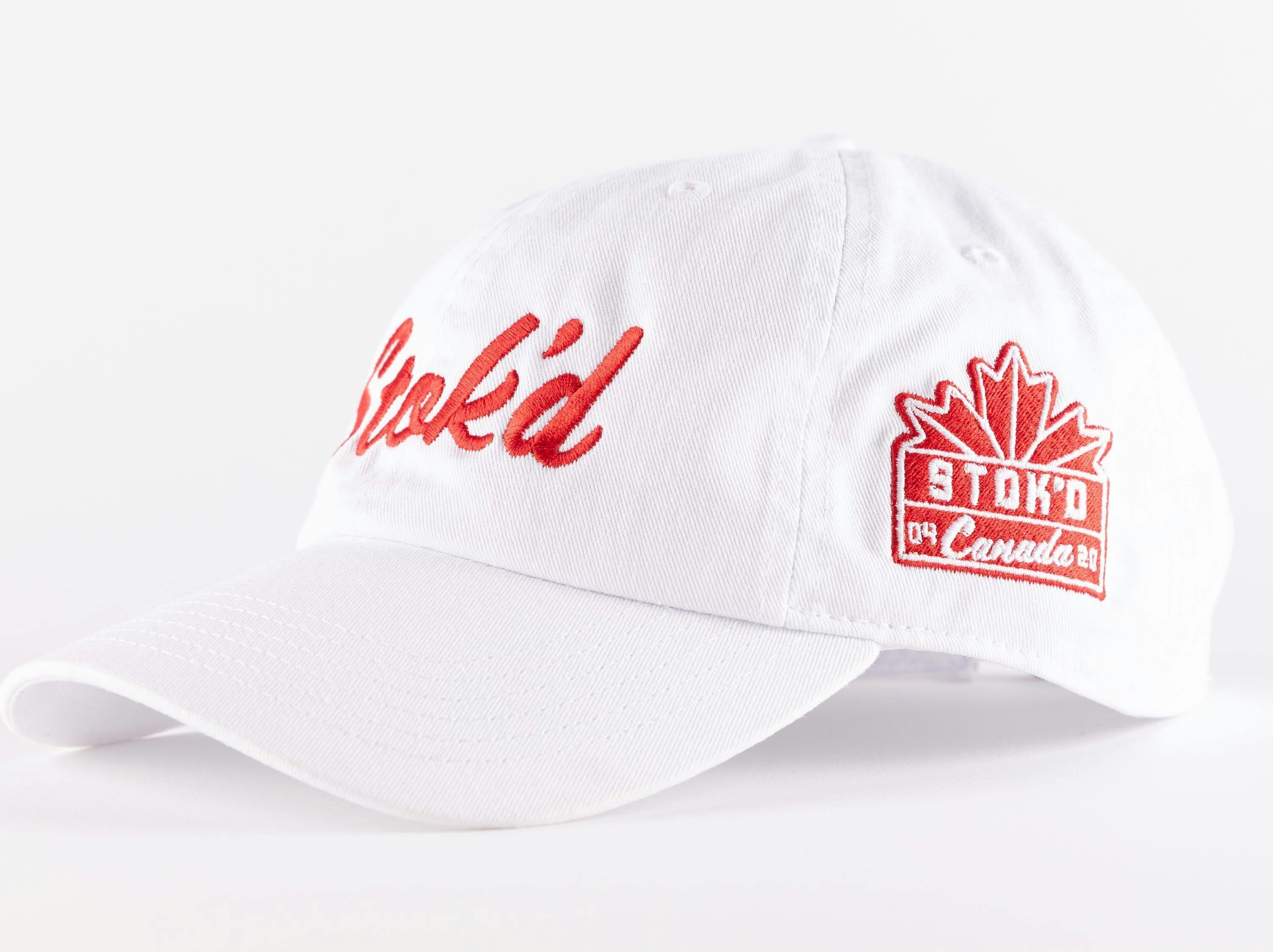 Stok'd | Dad Hat - Stok'd Canada | White