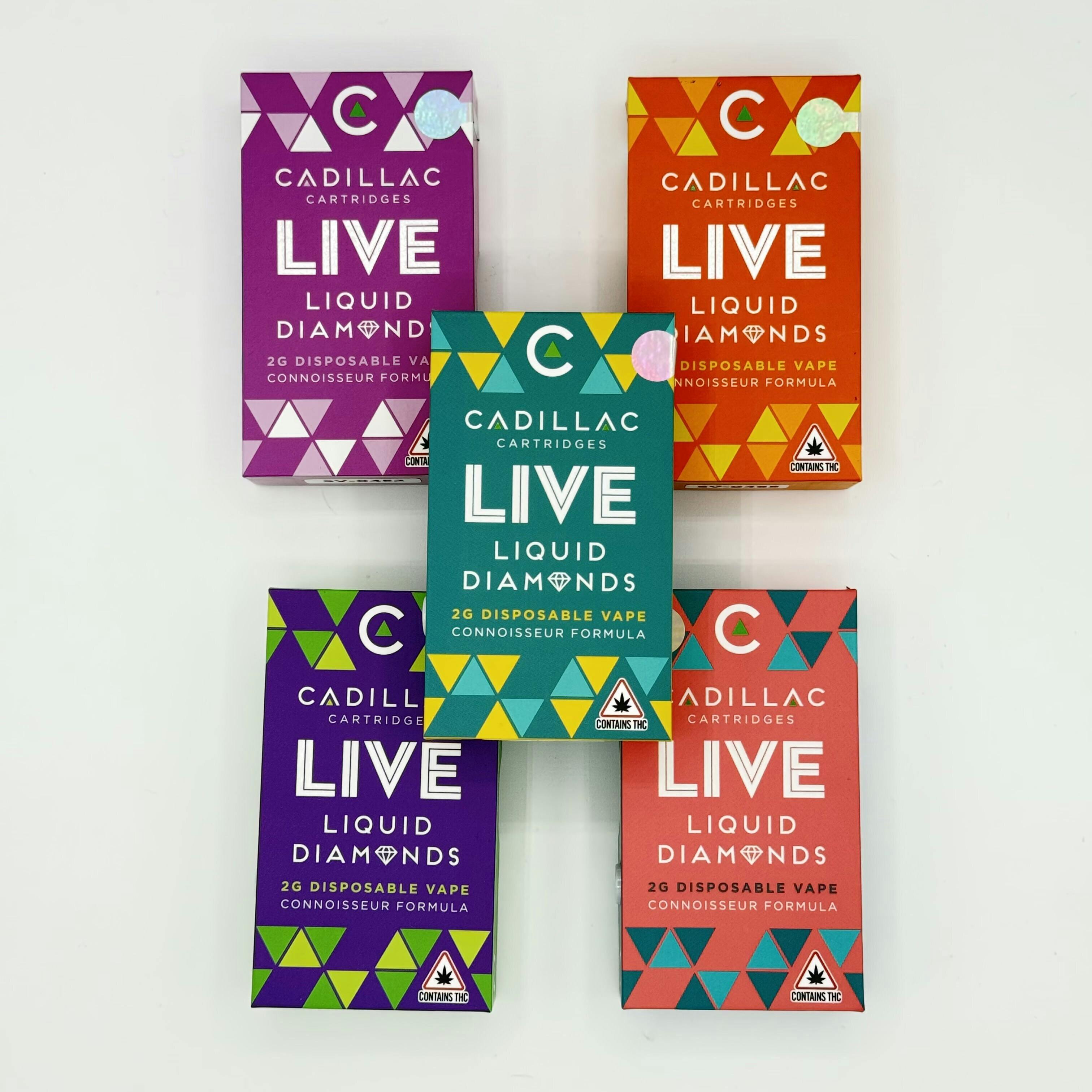 2g Live disposable switch | Larry Breath (I) Crunch Berries (H) | Cadillac