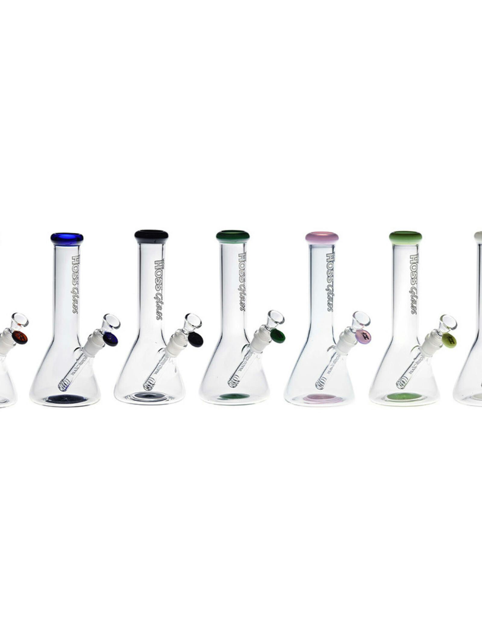 HOSS- Mini Breaker Bong- 11' (H143) White