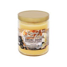 Smoke Odor 13oz Candle - Caramel Vanilla Latte