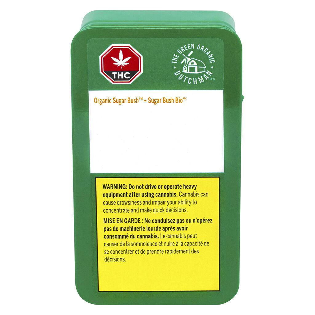 The Green Organic Dutchman - Organic Sugar Bush Pre-Rolls - 3x0.5g