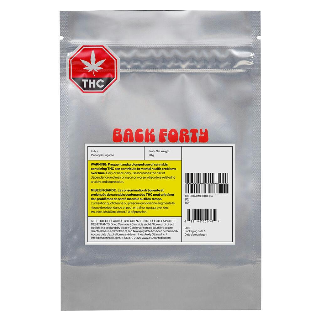 Back Forty - Pineapple Sugaree - 28g