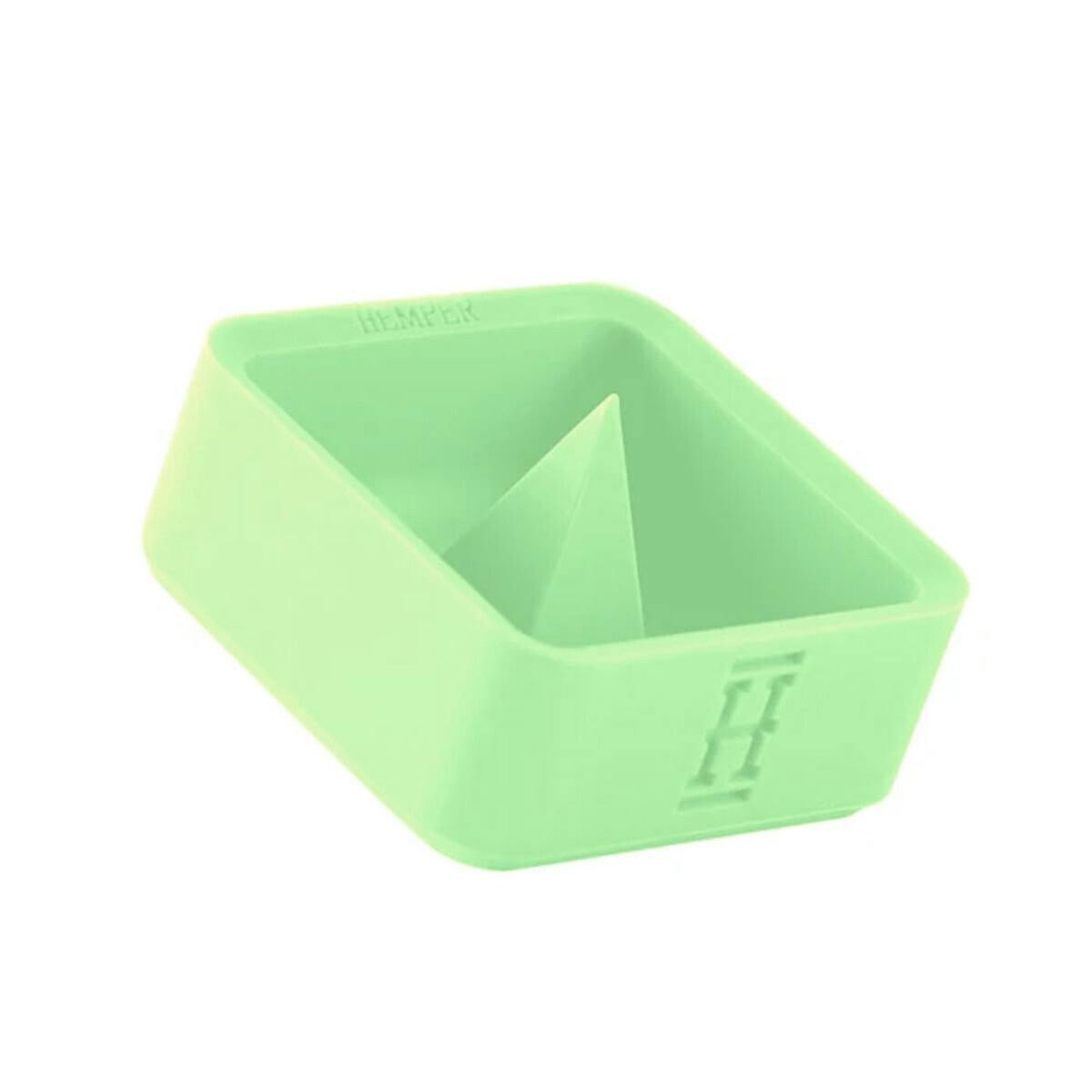 Silicone Cashe Ashtray - Glow in the Dark - Green