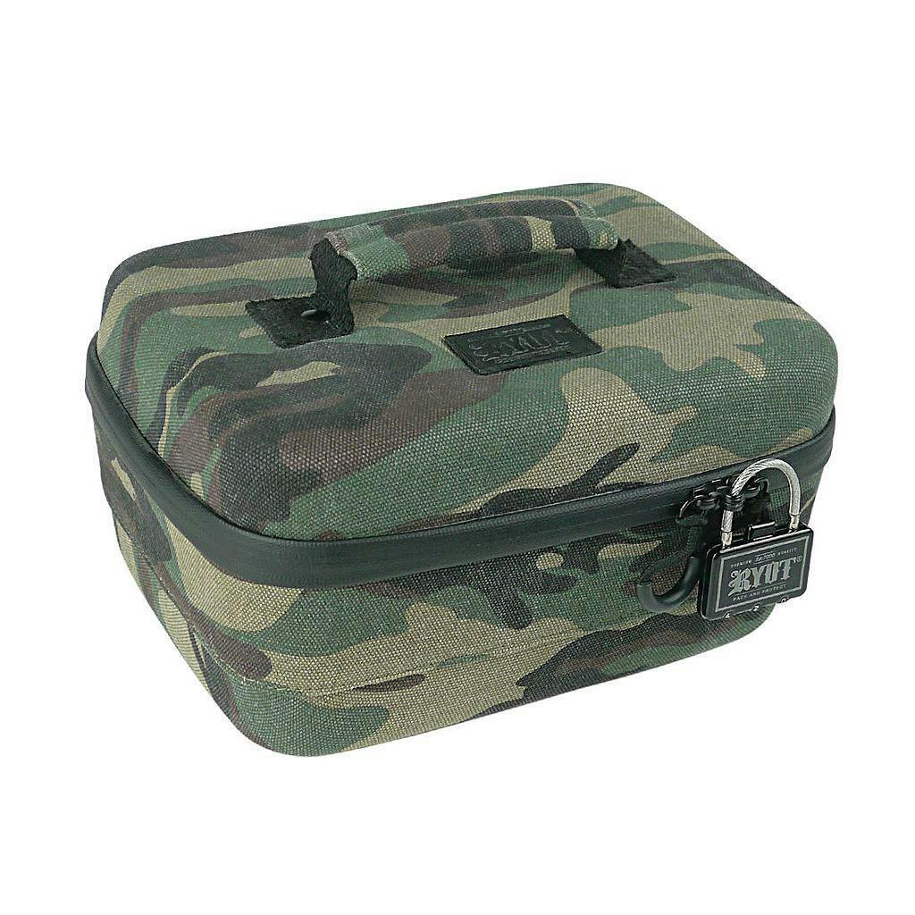 RYOT 4.0L Safe Case with SmellSafe Technology with RYOT Lock (Camo)