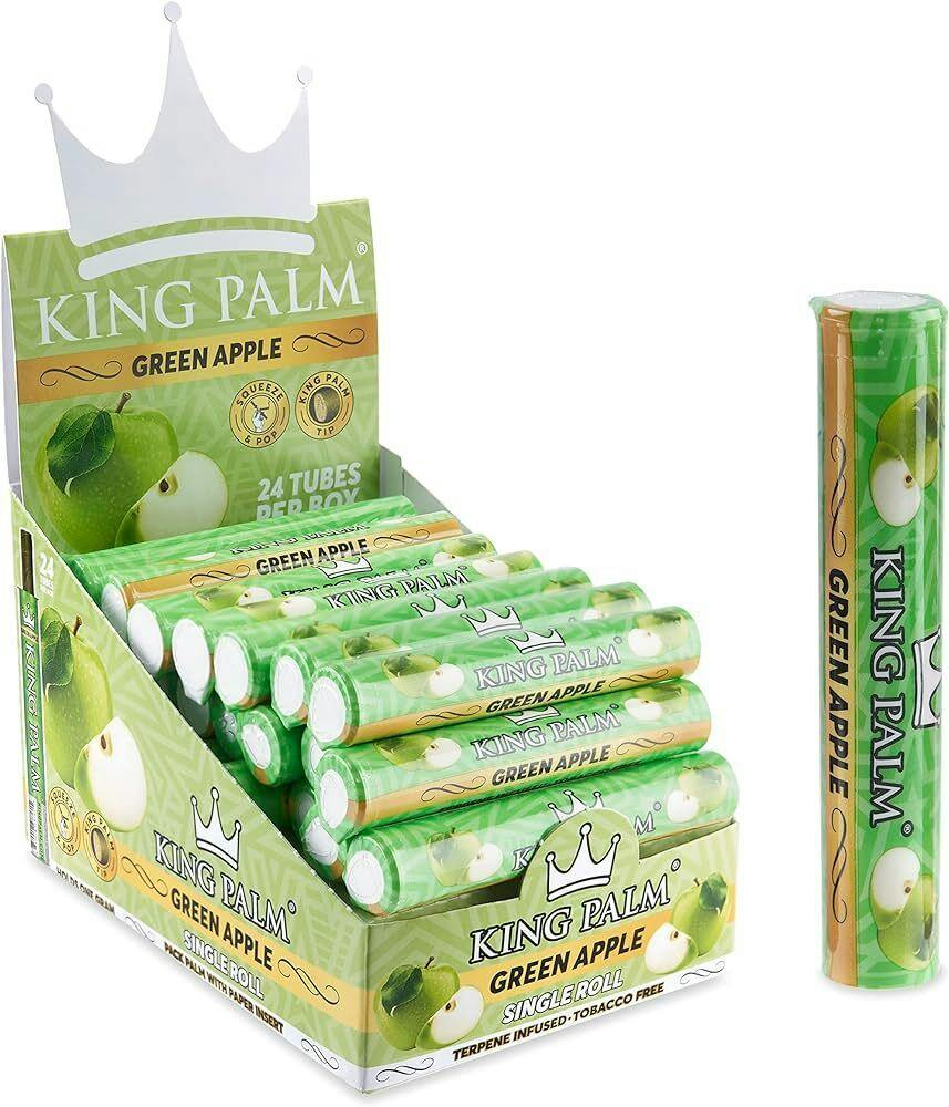 King Palm Green Apple Mini Pre-Roll - Single Rolls