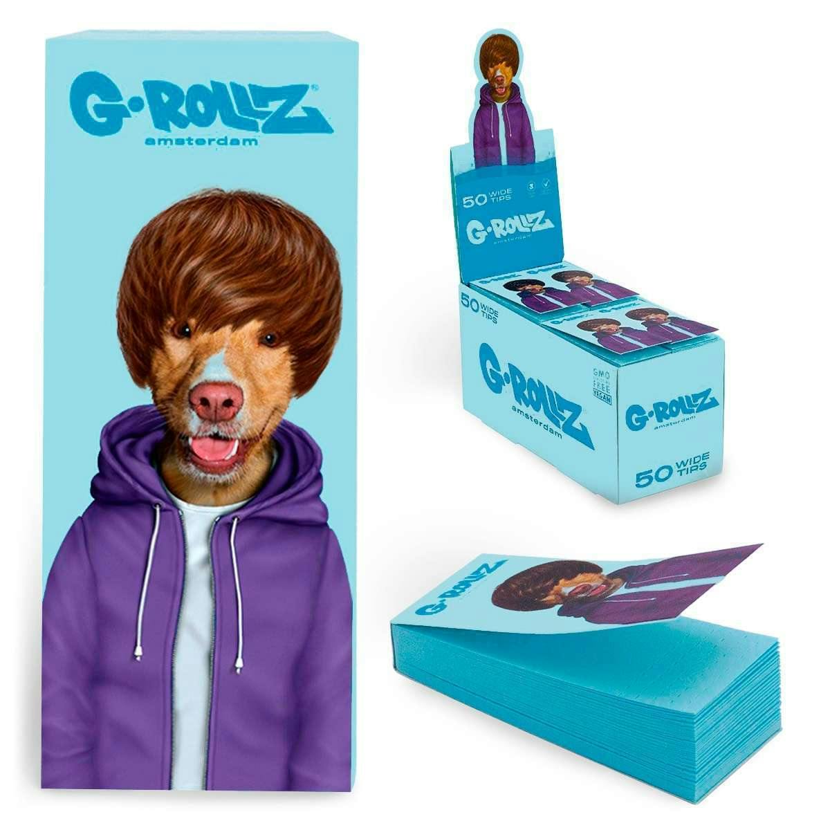 G-Rollz Pets Rock 'Teen' Blue Filter Tips
