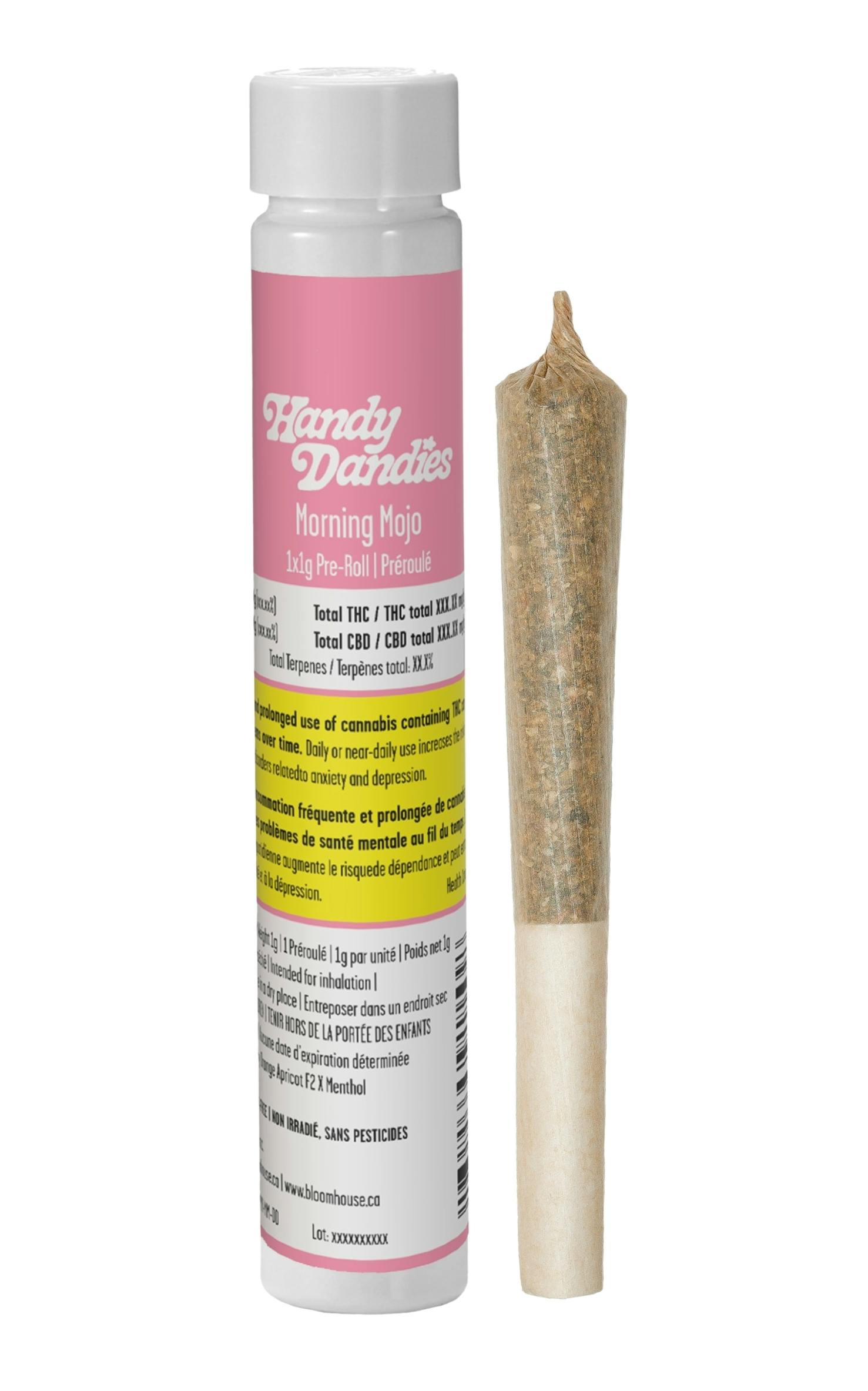 Handy Dandies - Morning Mojo Pre-Roll - 1x1g