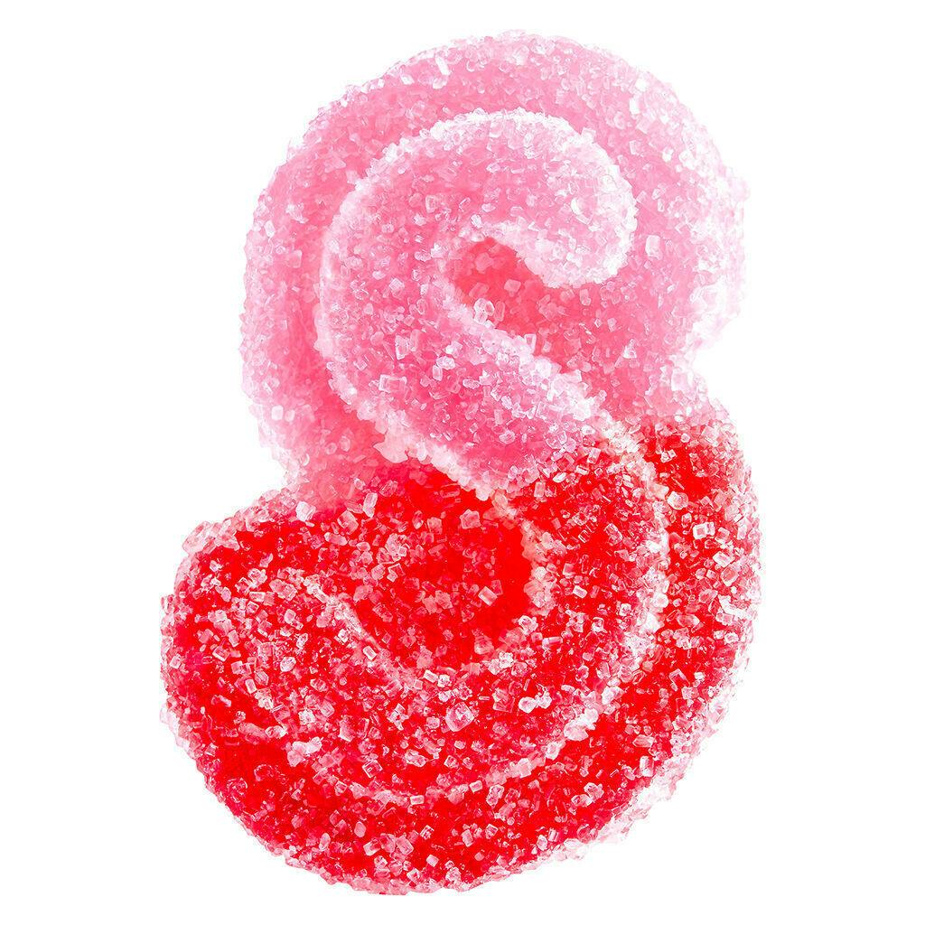 SOURZ by Spinach - Fully Blasted Strawberry Watermelon 1:1 CBG THC Gummies - 10x1 Pack