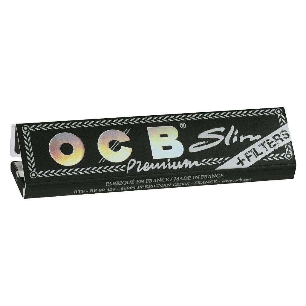 OCB - Premium Black Slim + Filters - 64 Pack