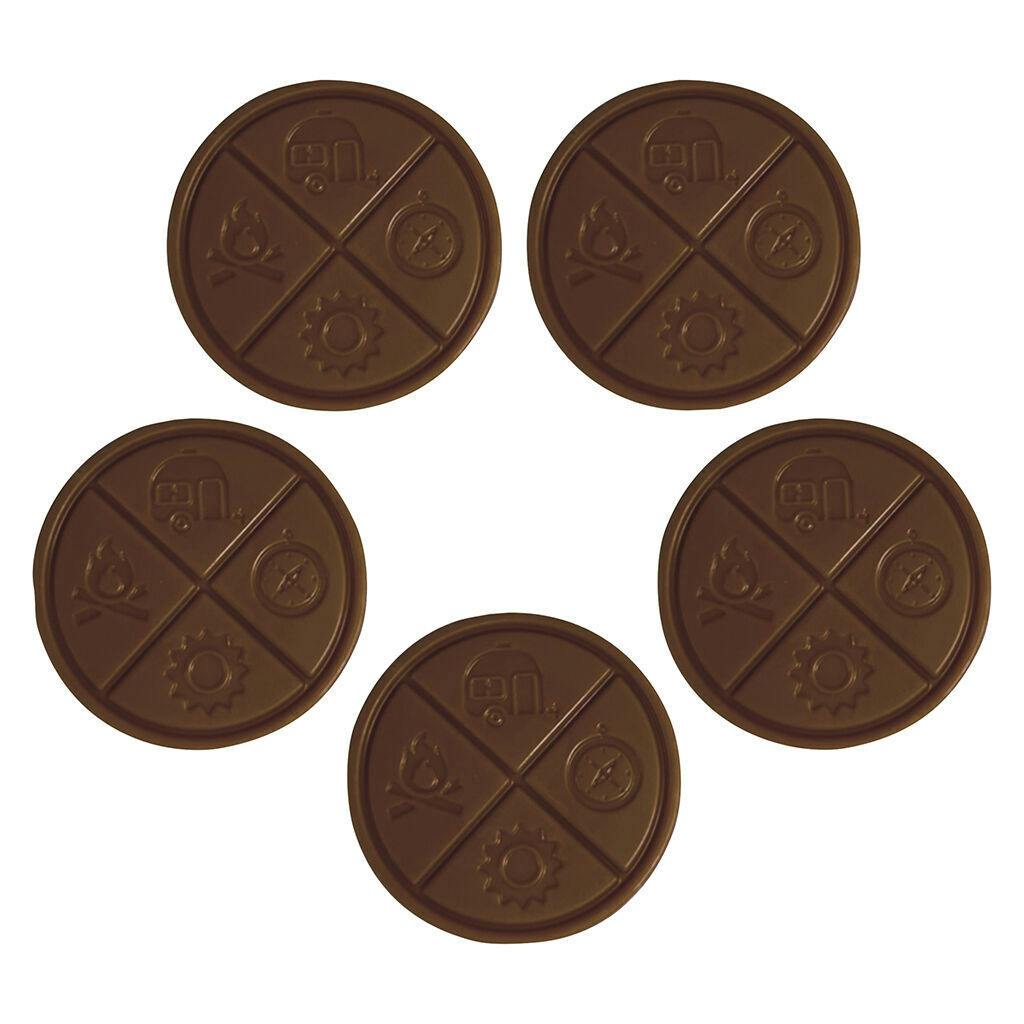 The Hazy Camper - Simple Milk Chocolate THC - 5x1 Pack