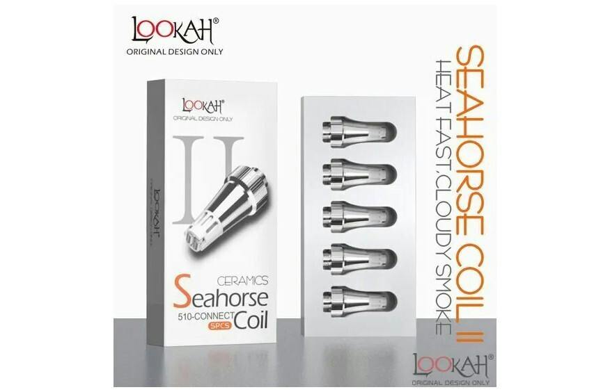 Lookah | Ceramic Replacement Coils 5pc | For Seahorse Pro