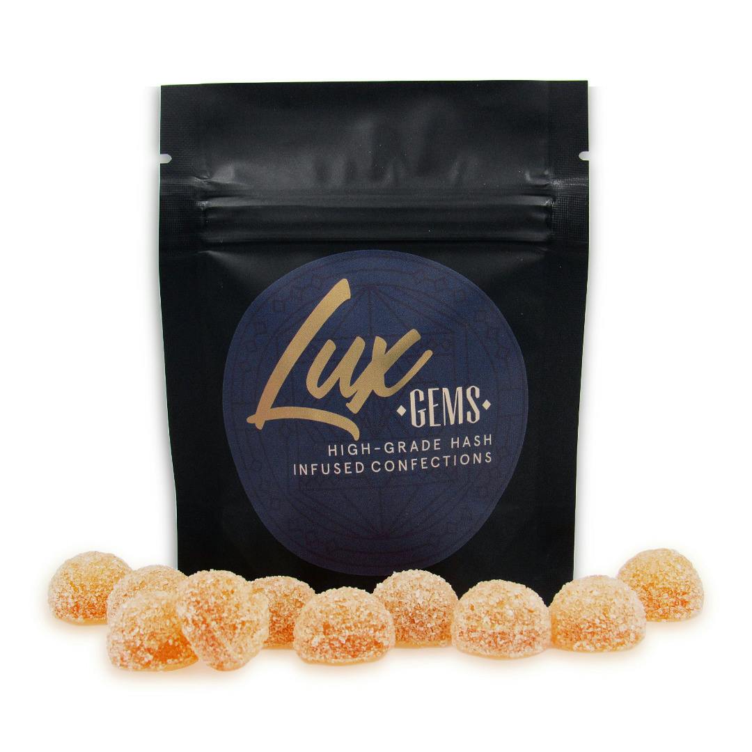 Lux | Pineapple Mango 10pc | 100mg Live Rosin Gummies