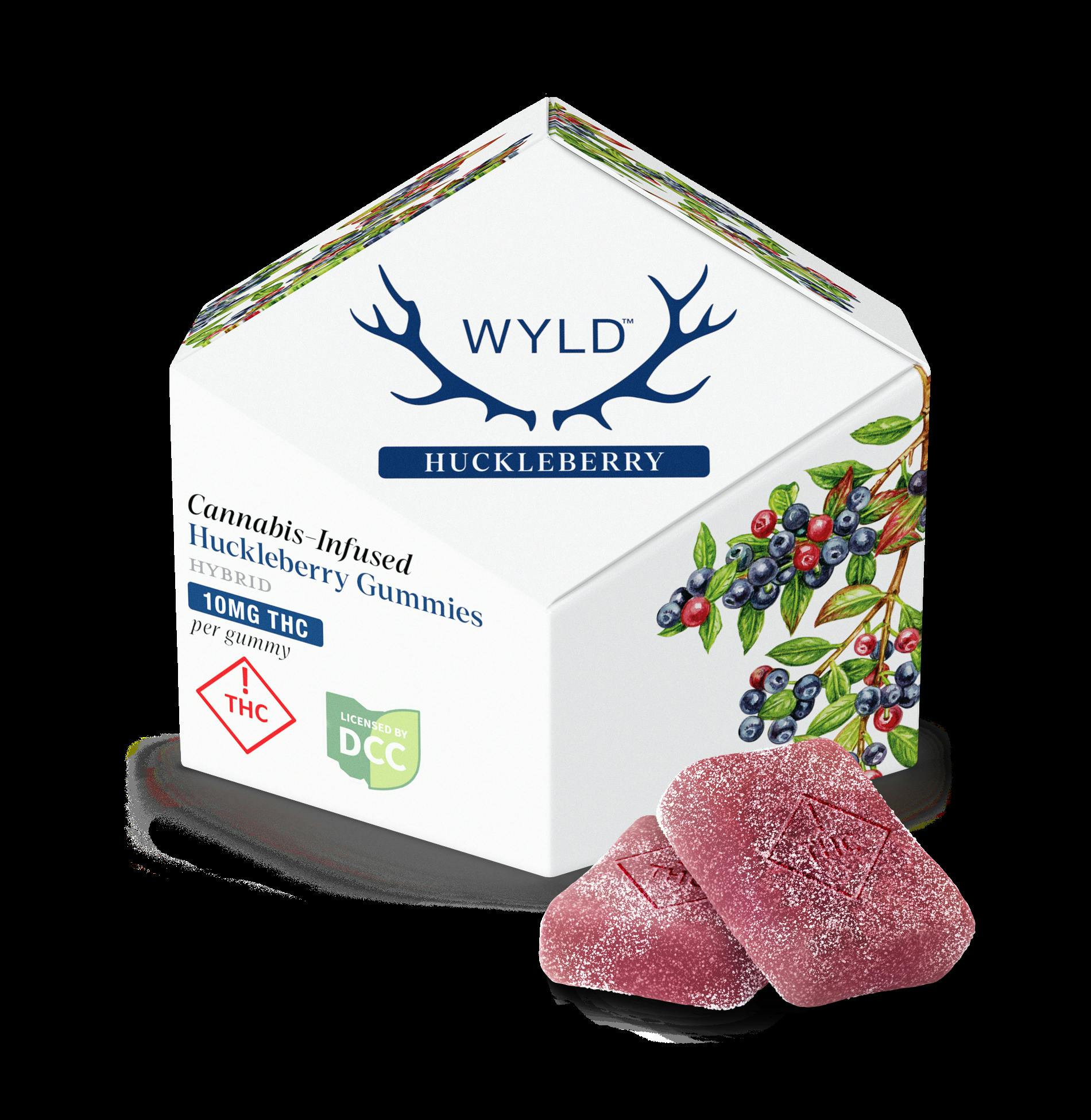 Wyld | Huckleberry 10pc | 110mg Gummies
