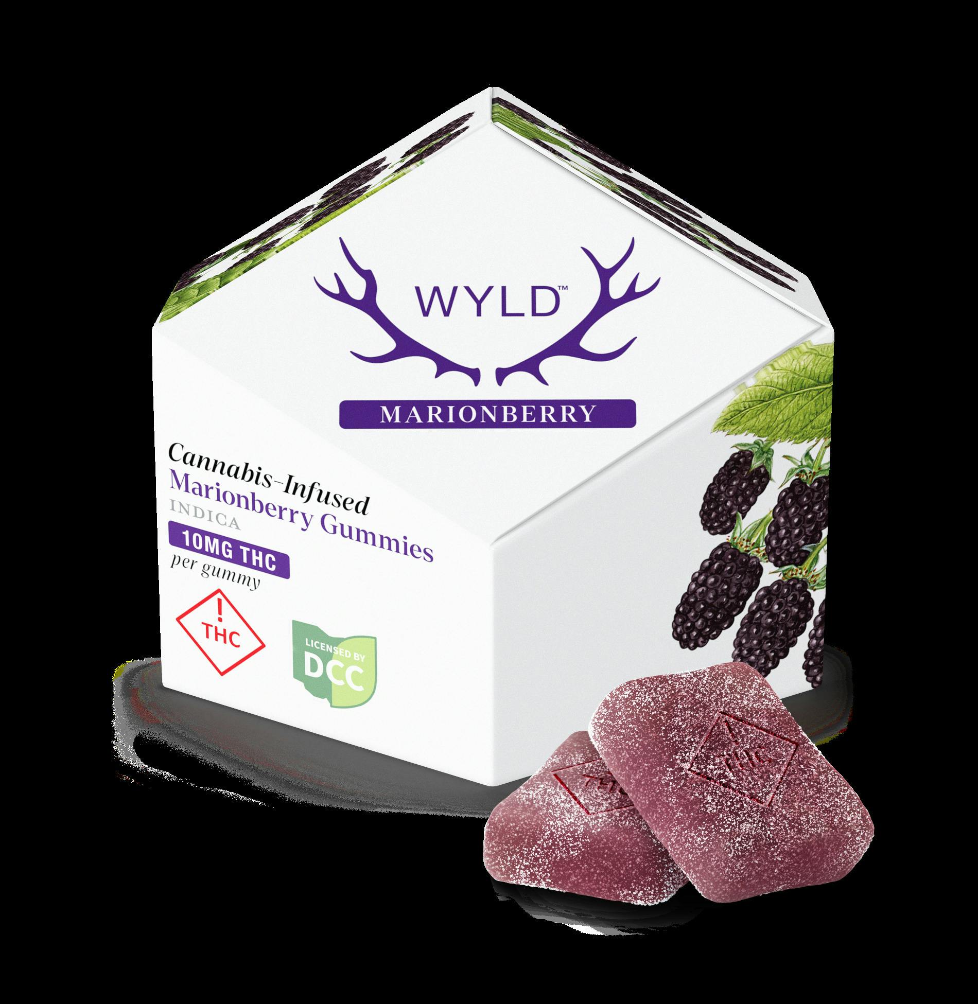 Wyld | Marionberry 10pc | 110mg Gummies