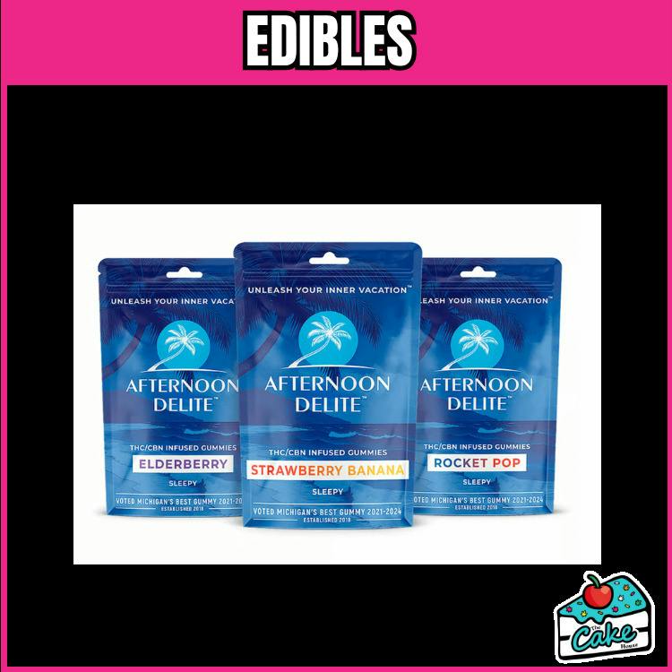 Afternoon Delite - 100MG 2:1 CBN Gummies - Elderberry